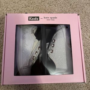 Kate spade white first walker